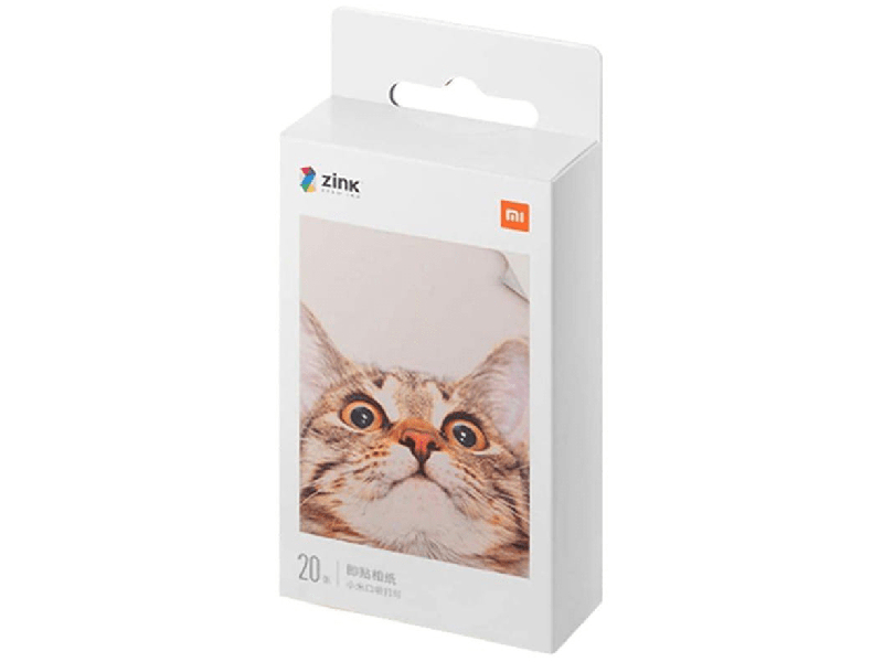 کاغذ چاپ عکس دوربین چاپ فوری شیائومی مدل Mi Portable Photo Printer Paper XMBXXZ01HT (بسته 20 عددی)
