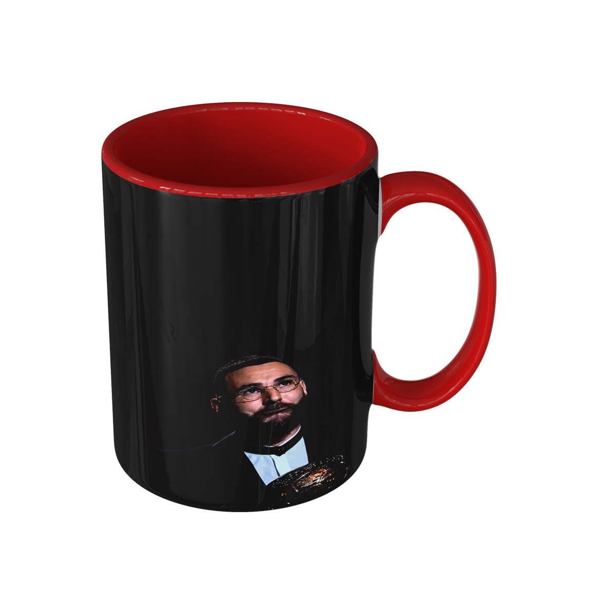 ماگ طرح کریم بنزما توپ طلا 