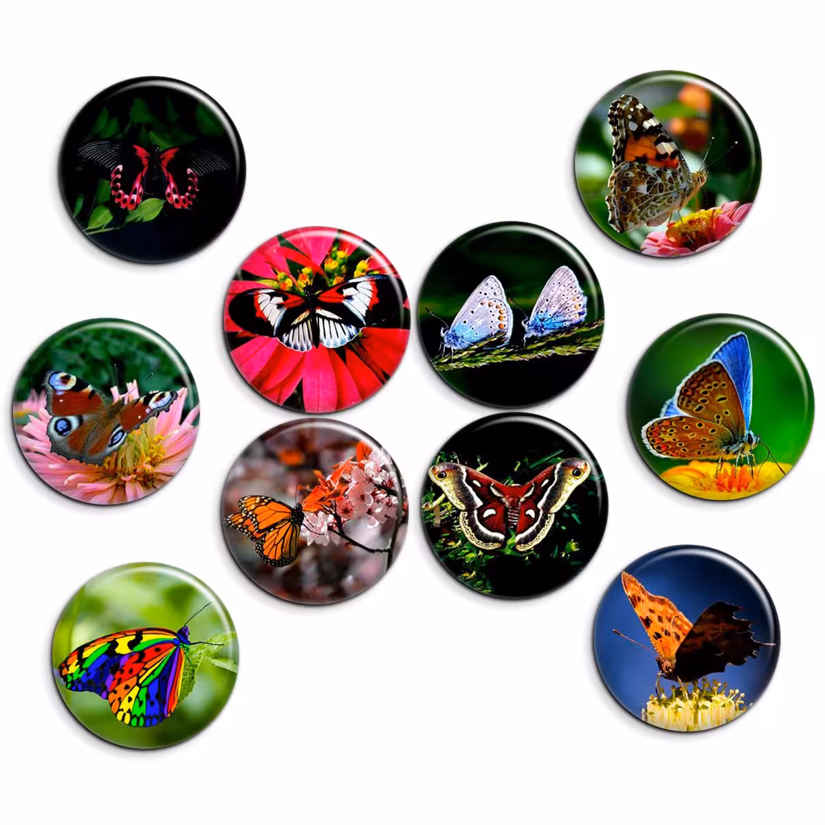 پیکسل پرمانه طرح پروانه کد pmg.7693 مجموعه 10 عددی