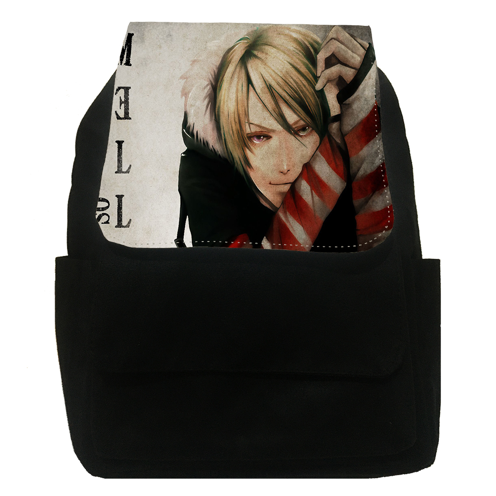 کوله پشتی طرح انیمه دفترچه مرگ کد py1