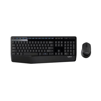 صفحه کلید و ماوس بی سیم لاجیتک مدل COMFORT MK345 - با حروف حک شده فارسی