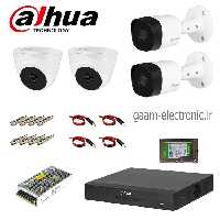 پکیج کامل4دوربین داهوا مدلT2A21-B2A21به همراه هارد
