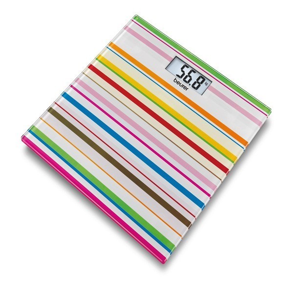 ترازوی حمام بیورر GS27 HAPPY STRIPES BEURER | فروشگاه اینترنتی تاتا کالا