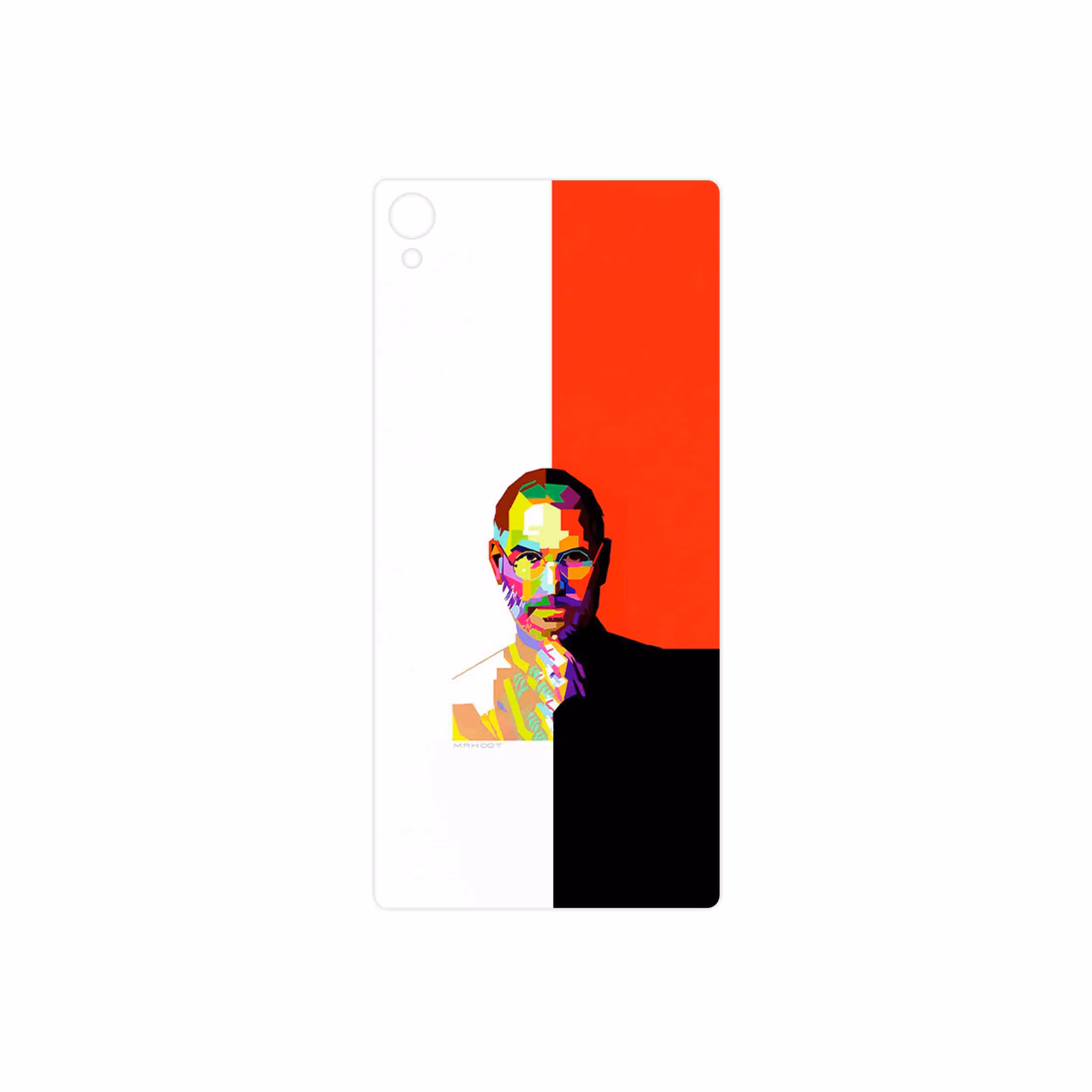 برچسب پوششی ماهوت مدل Collage of Steve Jobs 1 مناسب برای گوشی موبایل سونی Xperia Z3