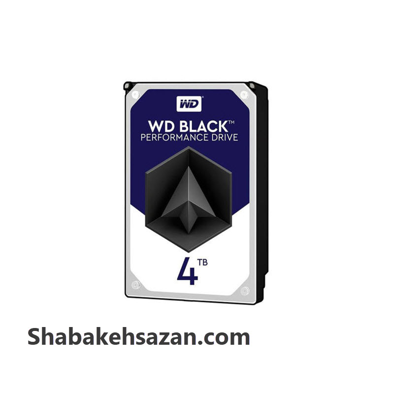 هارد دیسک اینترنال وسترن دیجیتال مدل Black WD4005FZBX ظرفیت 4 ترابایت