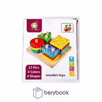 montessori / totoyo / جورچین مونته سوری 4 ستون / چوبی