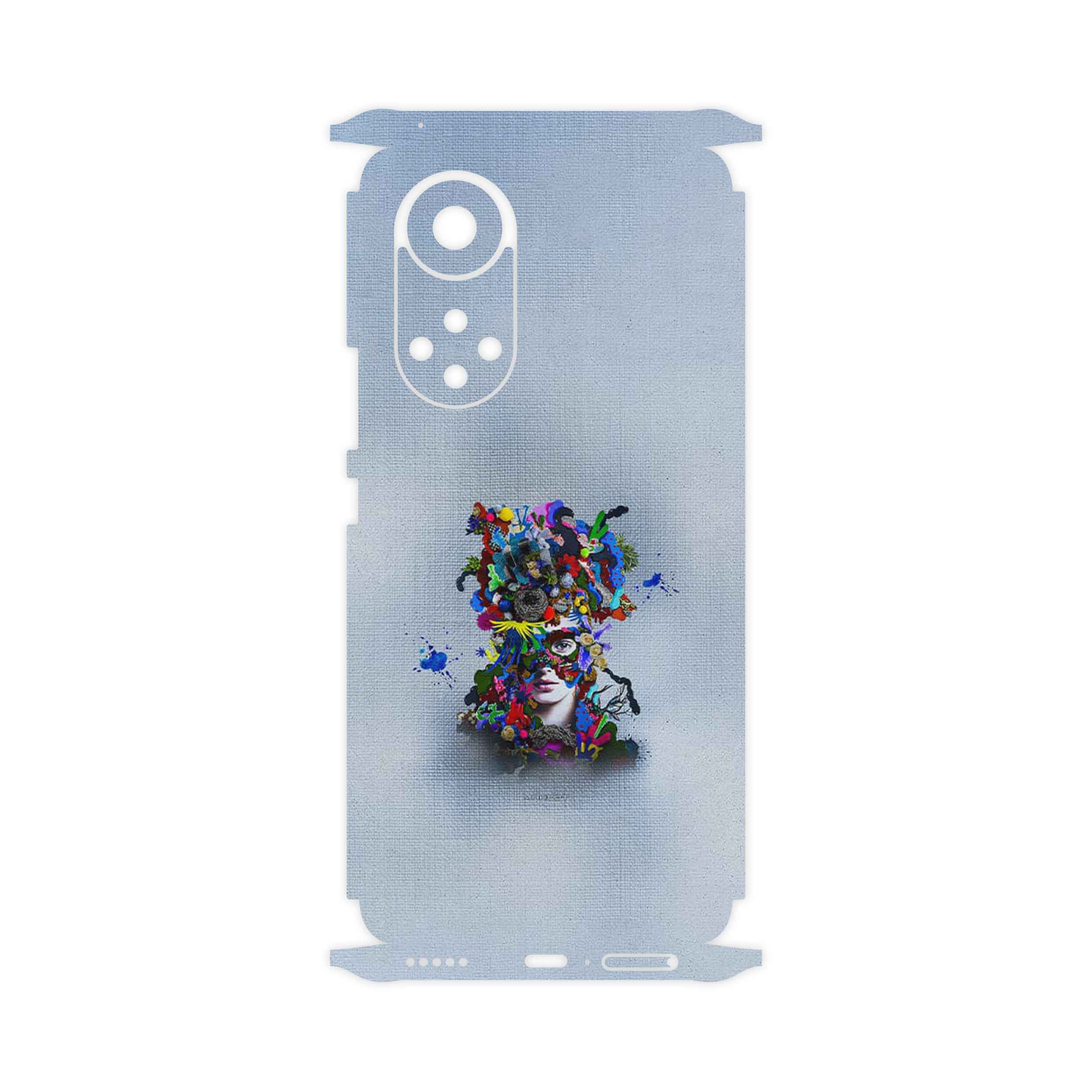 برچسب پوششی ماهوت مدل Collage of surreal Portrait of Women 4-FullSkin مناسب برای گوشی موبایل هوآوی Nova 9