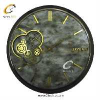 ساعت دیواری اورجینال آرتمیس آلیاژ فلزی طوسی| کد رفرنس 90027، مدل: 2040TitaniumA