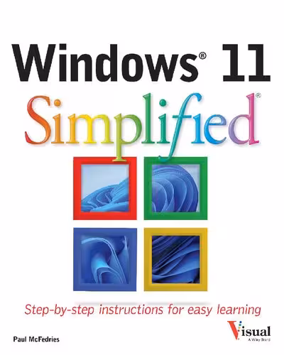 خرید و دانلود نسخه کامل کتاب Windows 11 Simplified