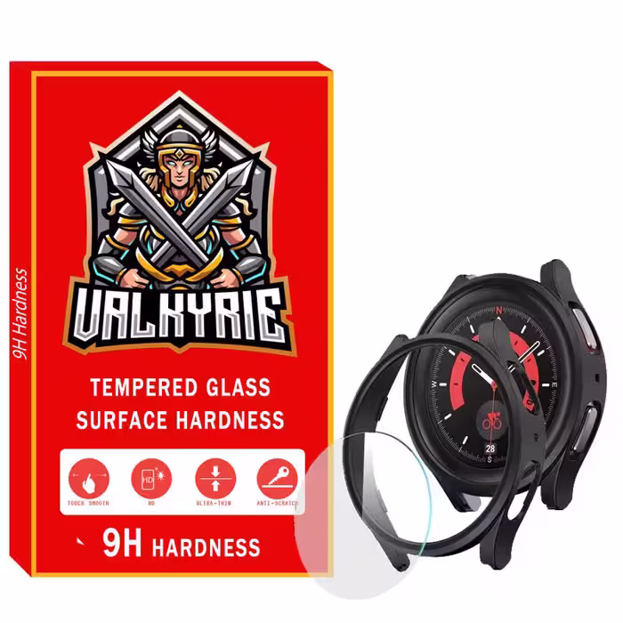 کاور والکری مدل GW-01 مناسب برای ساعت هوشمند سامسونگ Galaxy Watch 5 Pro 45mm به همراه محافظ صفحه نمایش
