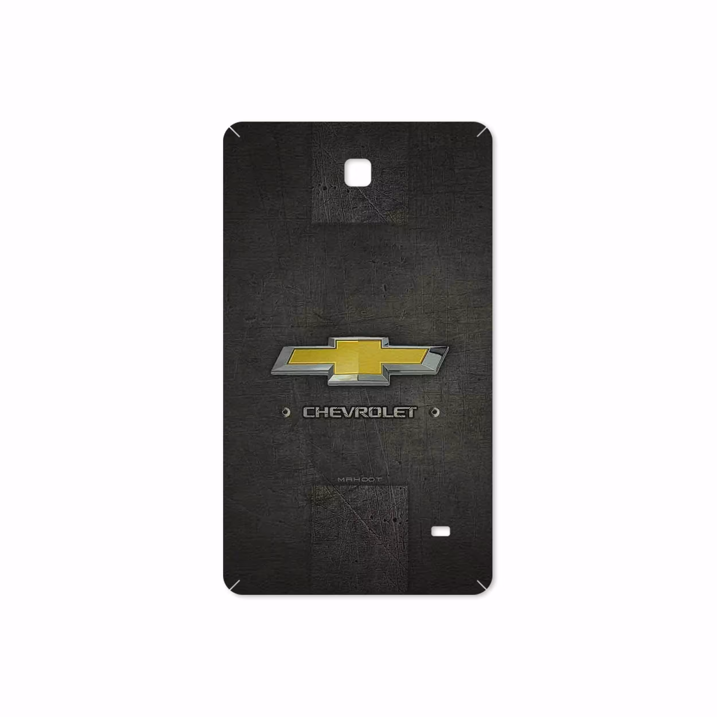برچسب پوششی ماهوت مدل CHEVROLET-Logo مناسب برای تبلت سامسونگ Galaxy Tab 4 7.0 2014 T230