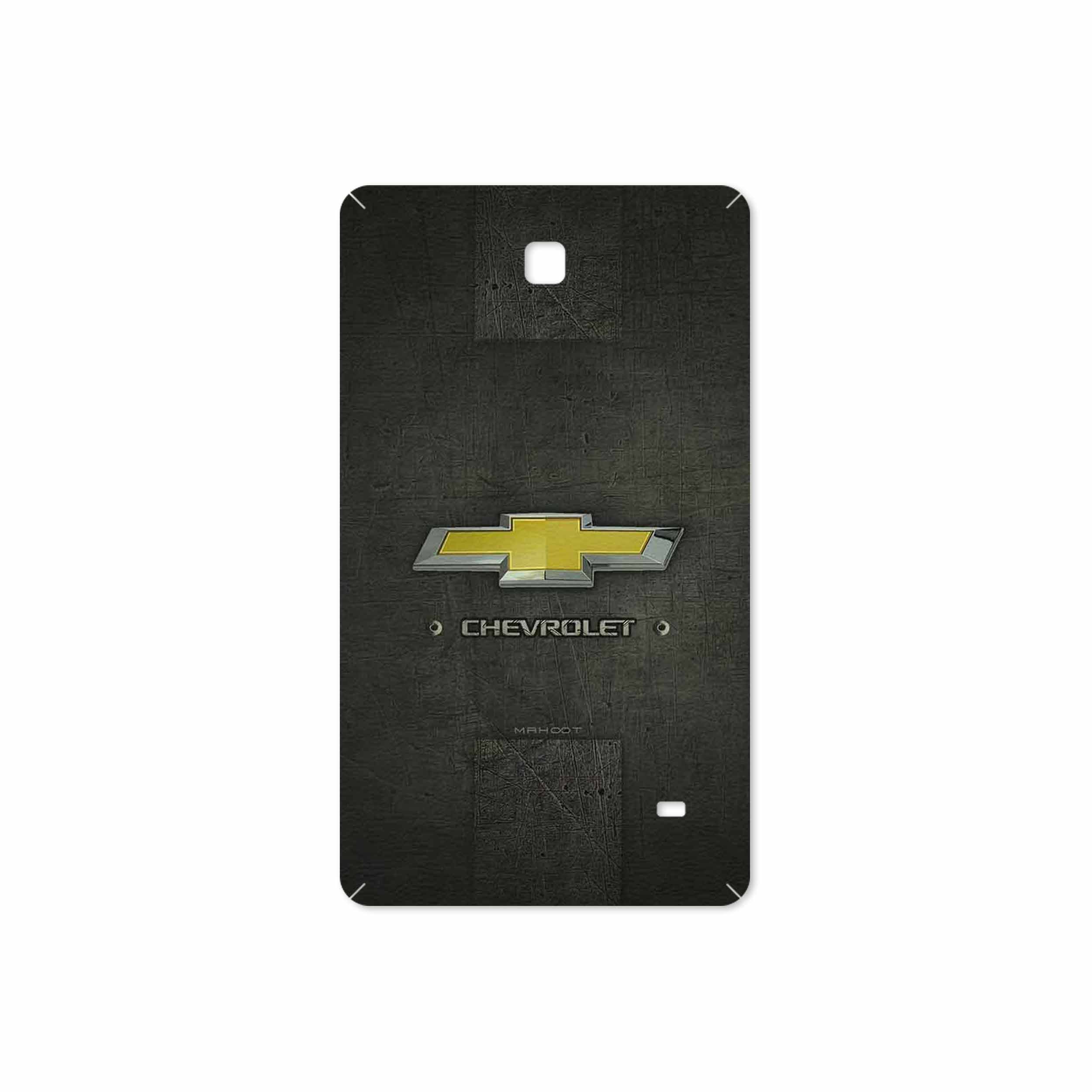 برچسب پوششی ماهوت مدل CHEVROLET-Logo مناسب برای تبلت سامسونگ Galaxy Tab 4 7.0 2014 T230