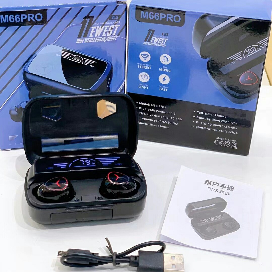 ایرپاد گیمینگ بلوتوثی مدل M66 pro رنگ مشکی