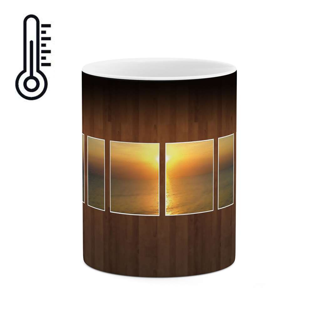 ماگ حرارتی طرح پنجره مدل mgh05002