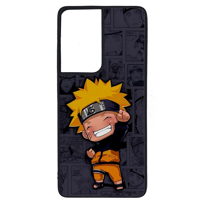 کاور طرح انیمه ناروتو کد G-073 مناسب برای گوشی موبایل سامسونگ Galaxy S21 Ultra | دیجی قاب دونی