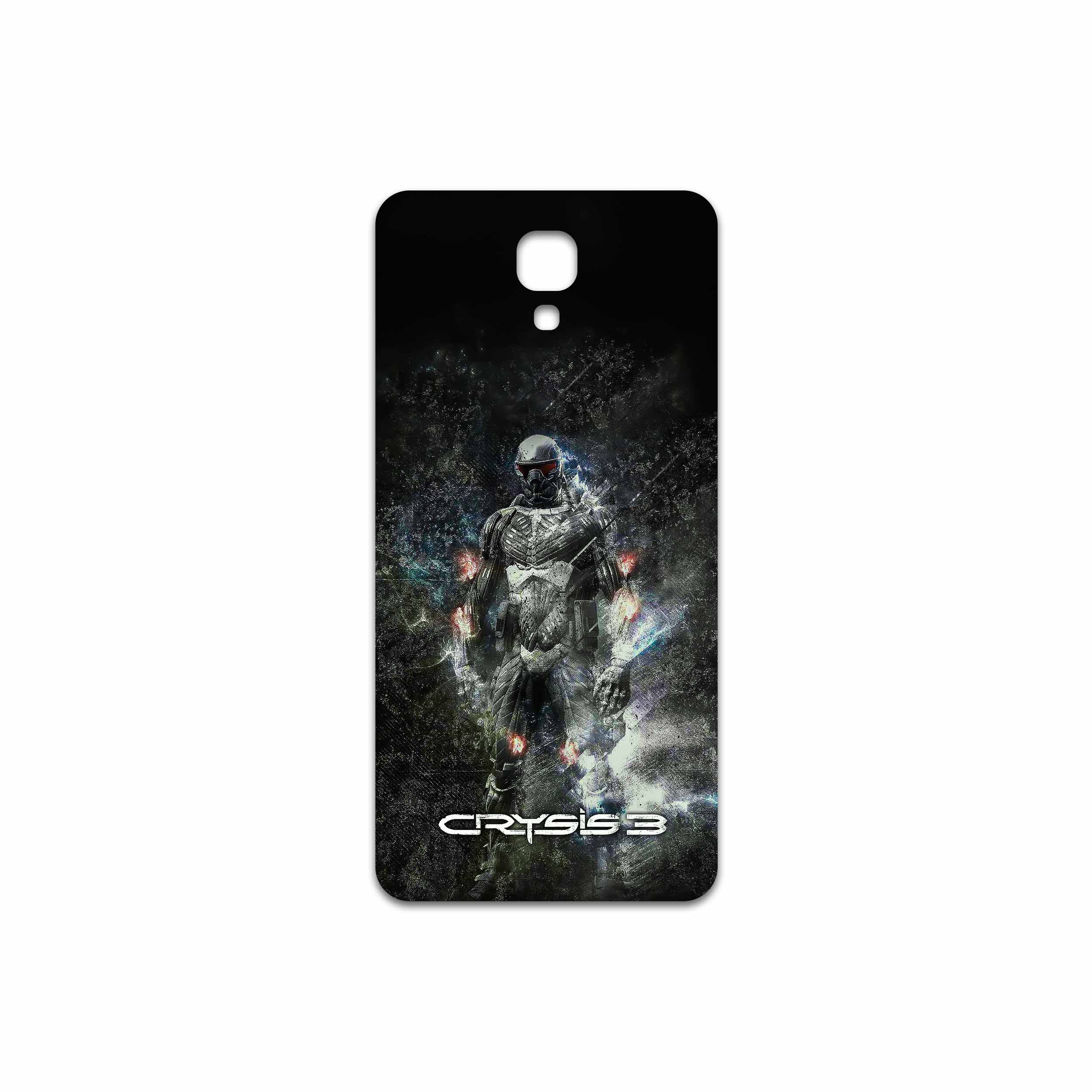 برچسب پوششی ماهوت مدل Crysis مناسب برای گوشی موبایل ال جی X screen