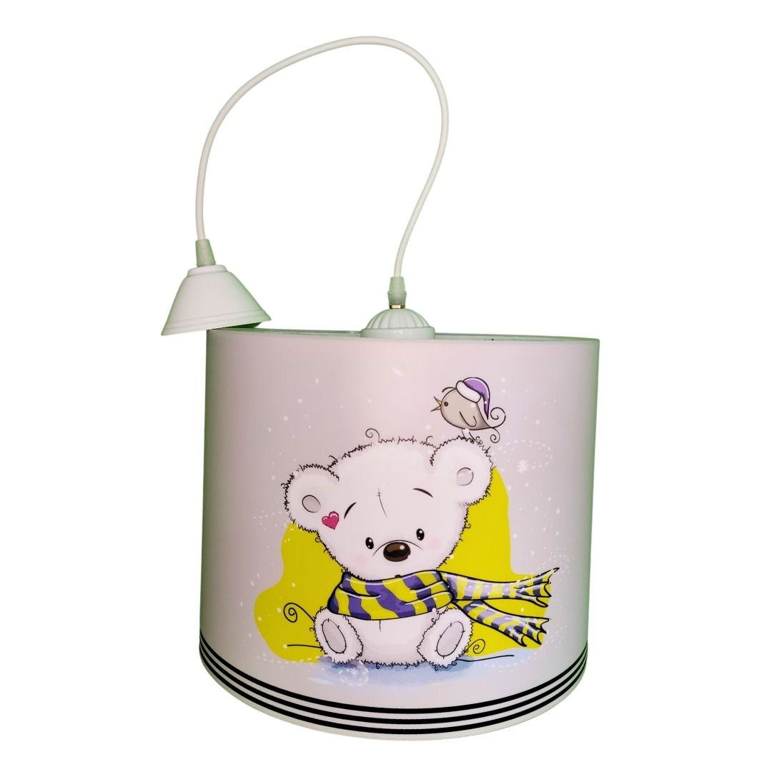 لوستر کودک مدل خرس زمستونی کد 063