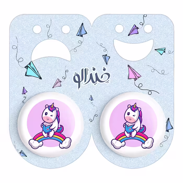 پیکسل خندالو مدل اسب تک شاخ کد 3827 به همراه مگنت