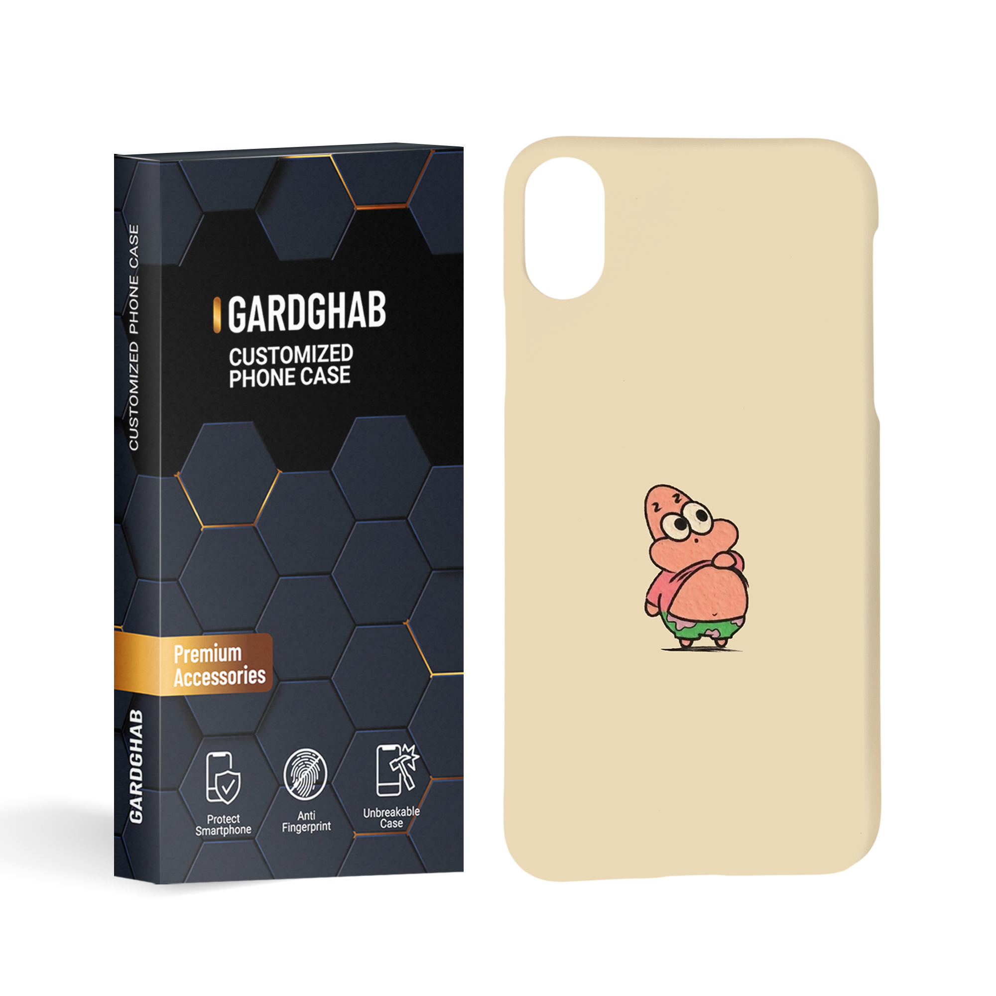  کاور گارد قاب مدل فانتزی مناسب برای گوشی موبایل اپل iphone x / xs