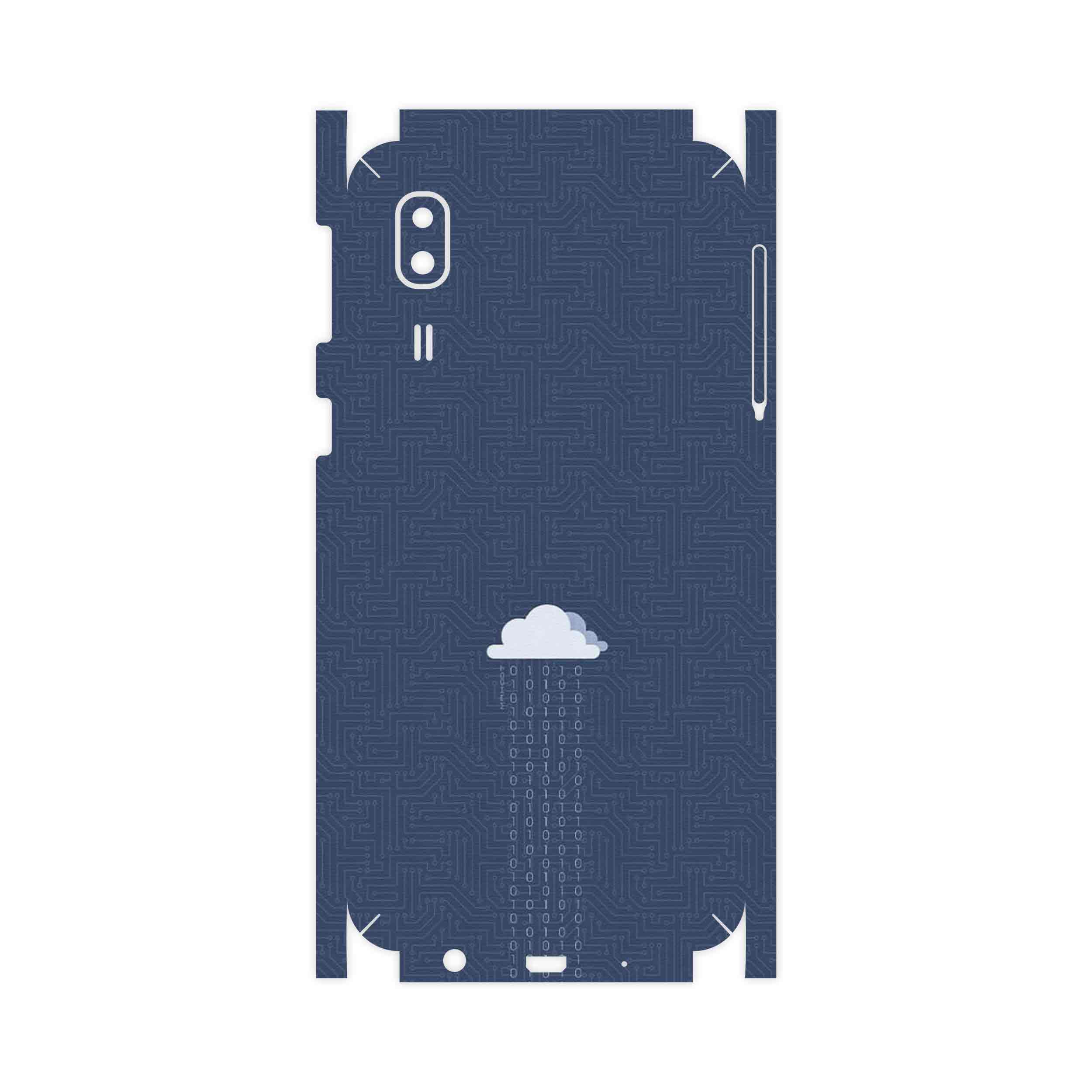 برچسب پوششی ماهوت مدل Minimal Data Cloud-FullSkin مناسب برای گوشی موبایل سامسونگ Galaxy A2 Core