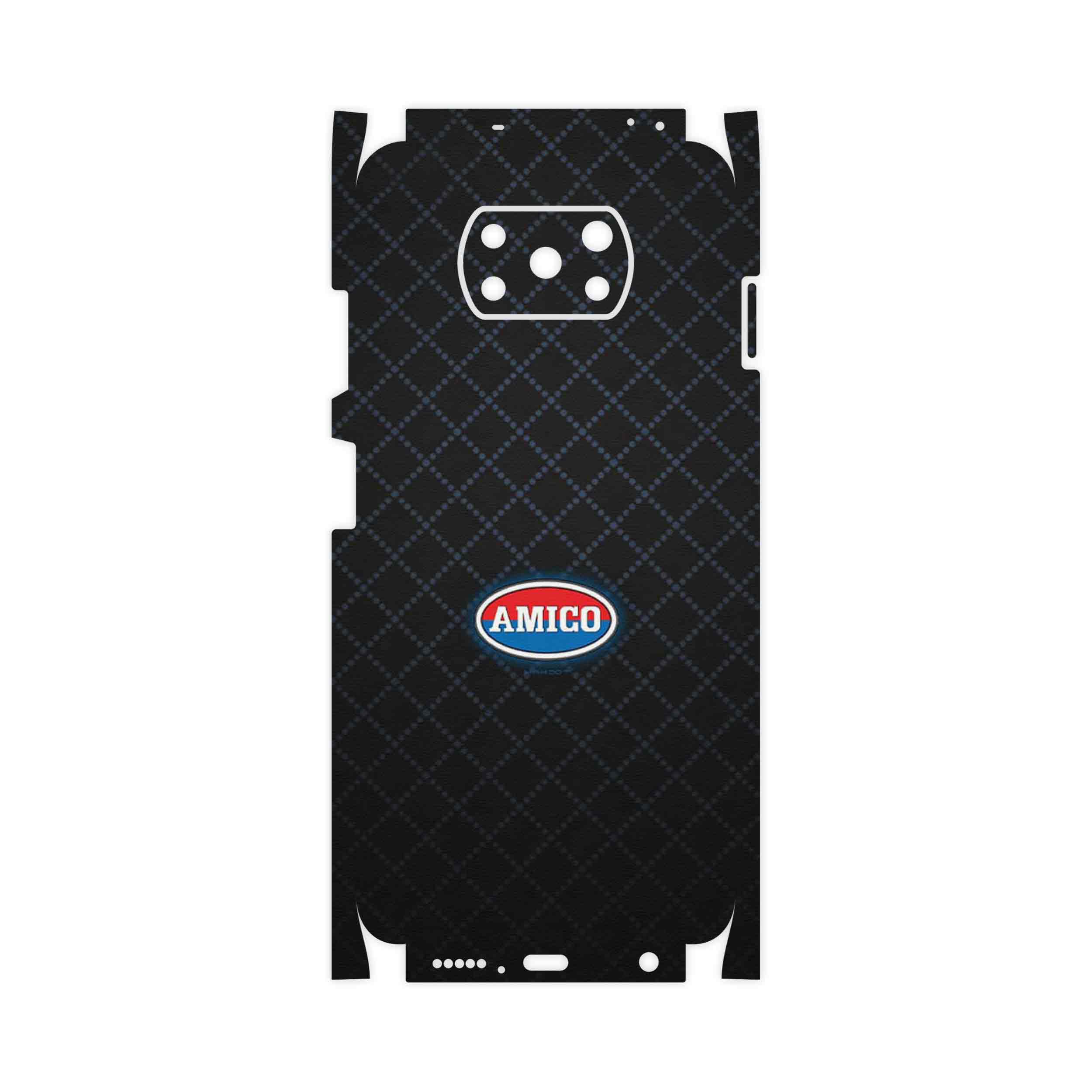برچسب پوششی ماهوت مدل AMICO-FullSkin مناسب برای گوشی موبایل شیائومی Poco X3 Pro