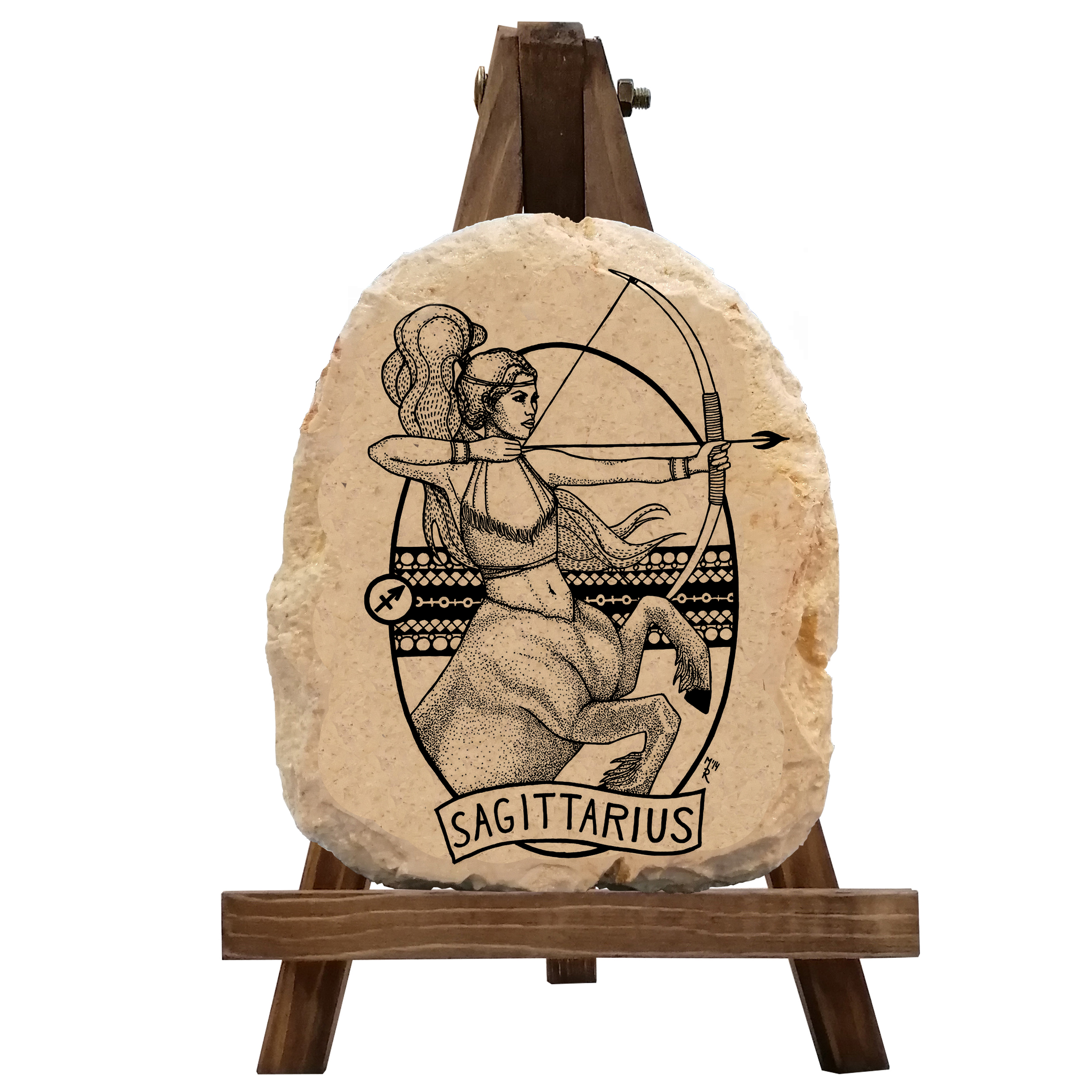 کتیبه دکوری مدل نماد ماه تولد آذر کد HT041