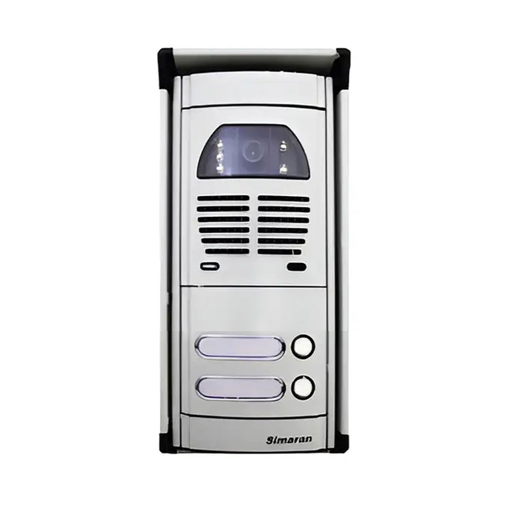 پنل آیفون تصویری 2 واحدی سیماران مدل فوژان VFC2