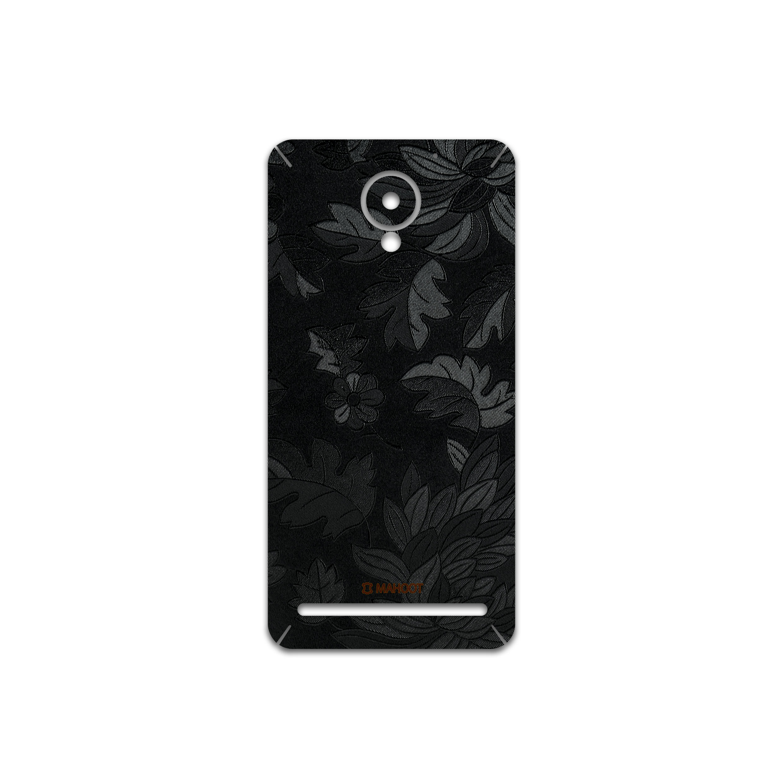 برچسب پوششی ماهوت مدل Black-Wildflower مناسب برای گوشی موبایل لنوو Vibe C2
