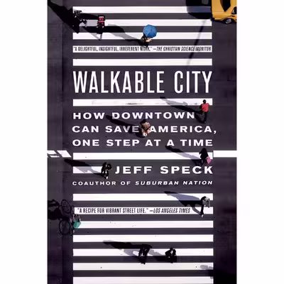 کتاب WALKABLE CITY اثر Jeff Speck انتشارات North Point Press