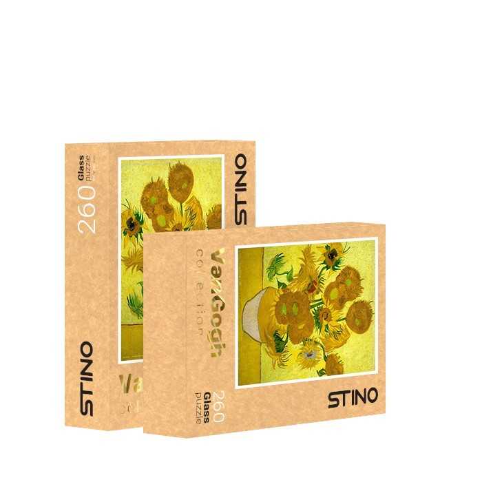 پازل شیشه ای استینو 260 تکه طرح ونگوگ (کد 12107)،(باجعبه) - ناشربوک | خرید آنلاین کتاب