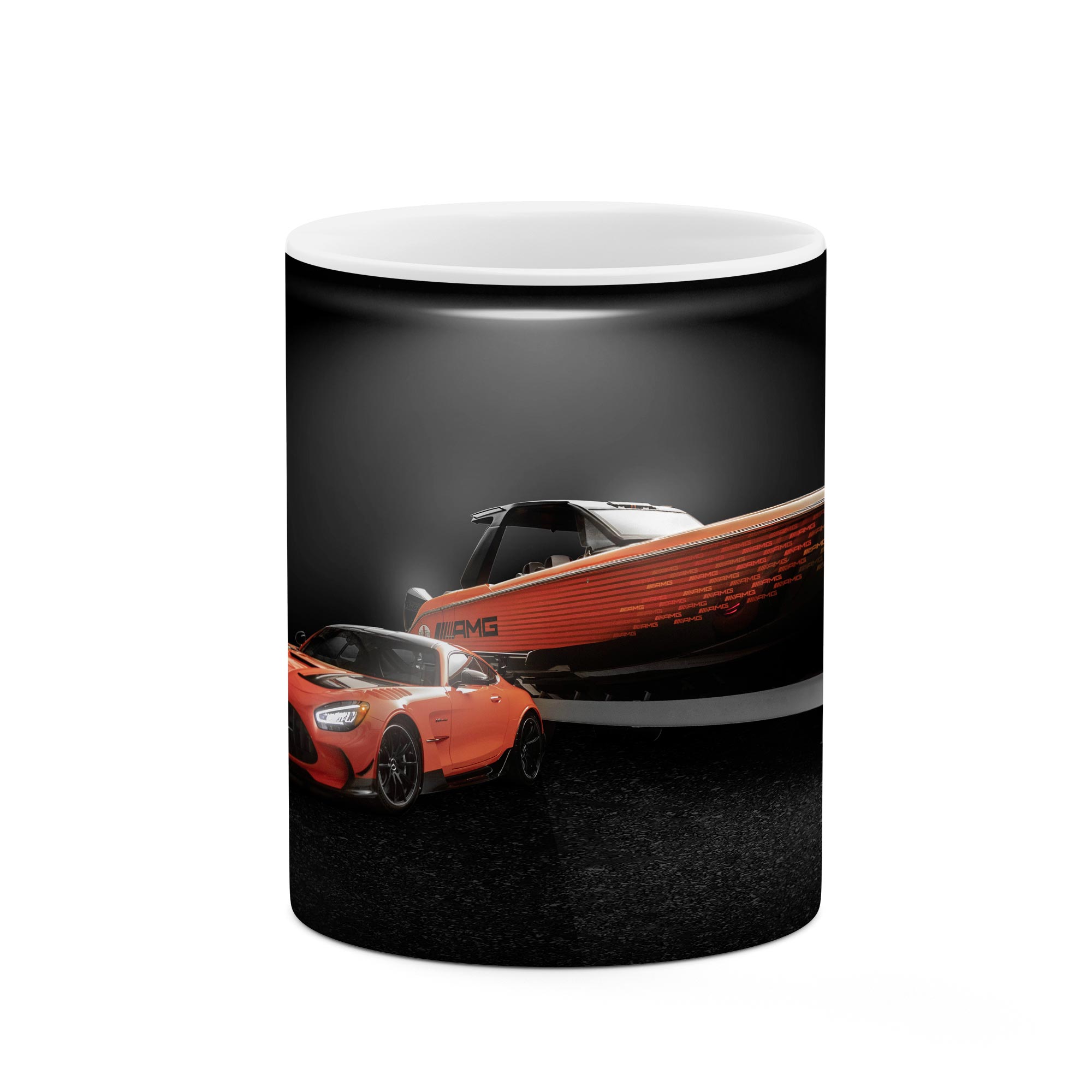 ماگ طرح کشتی ماشین مدل mgp00495