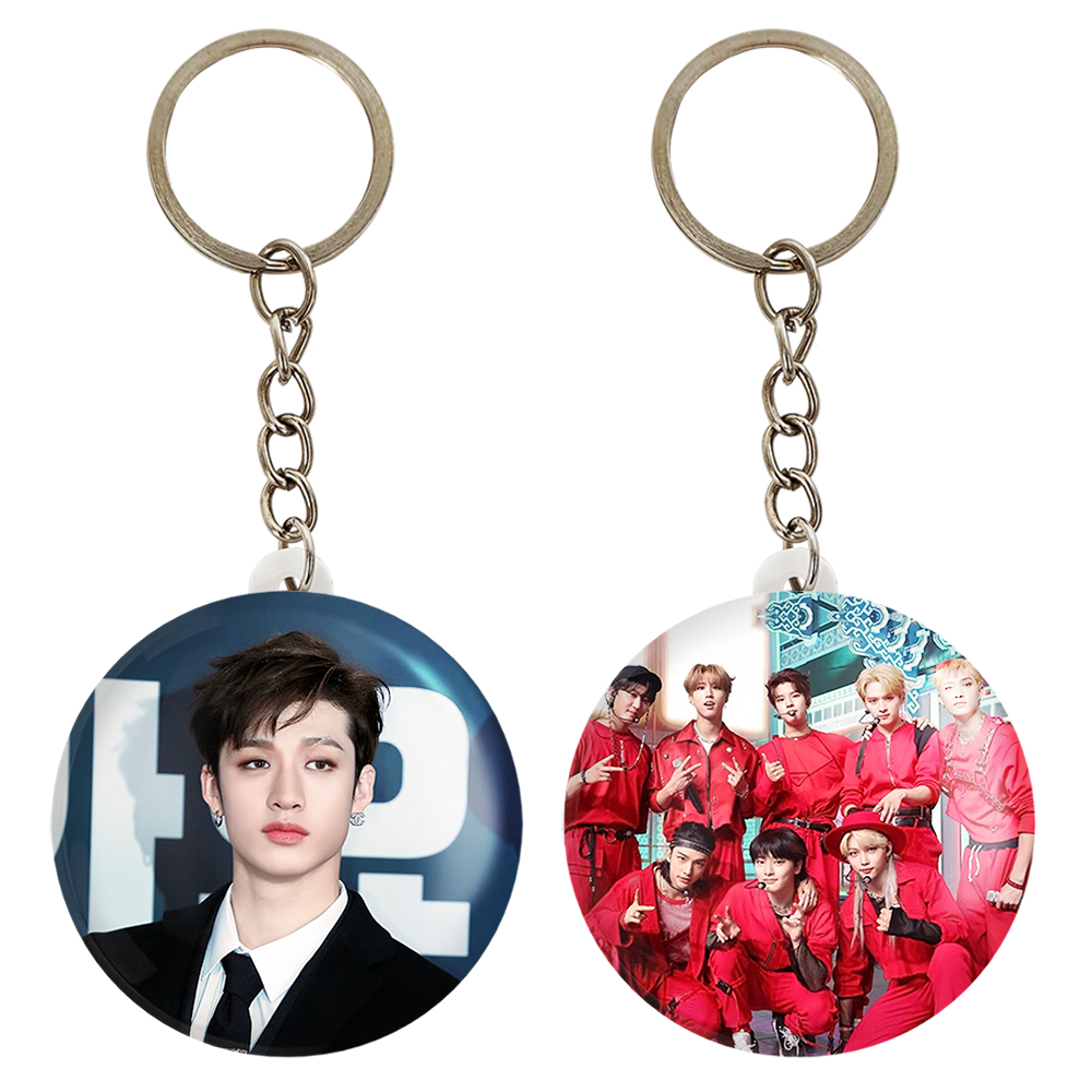 جاکلیدی خندالو مدل سونگمین و بنگ چان گروه استری کیدز Stary Kids کد 1690616903 مجموعه 2 عددی