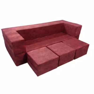 مبل 3 نفره تخت خواب شو تولیدی مبلمان پدیده مدل پازل کد Pz001XS