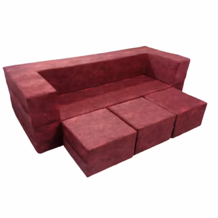 مبل 3 نفره تخت خواب شو تولیدی مبلمان پدیده مدل پازل کد Pz001XS