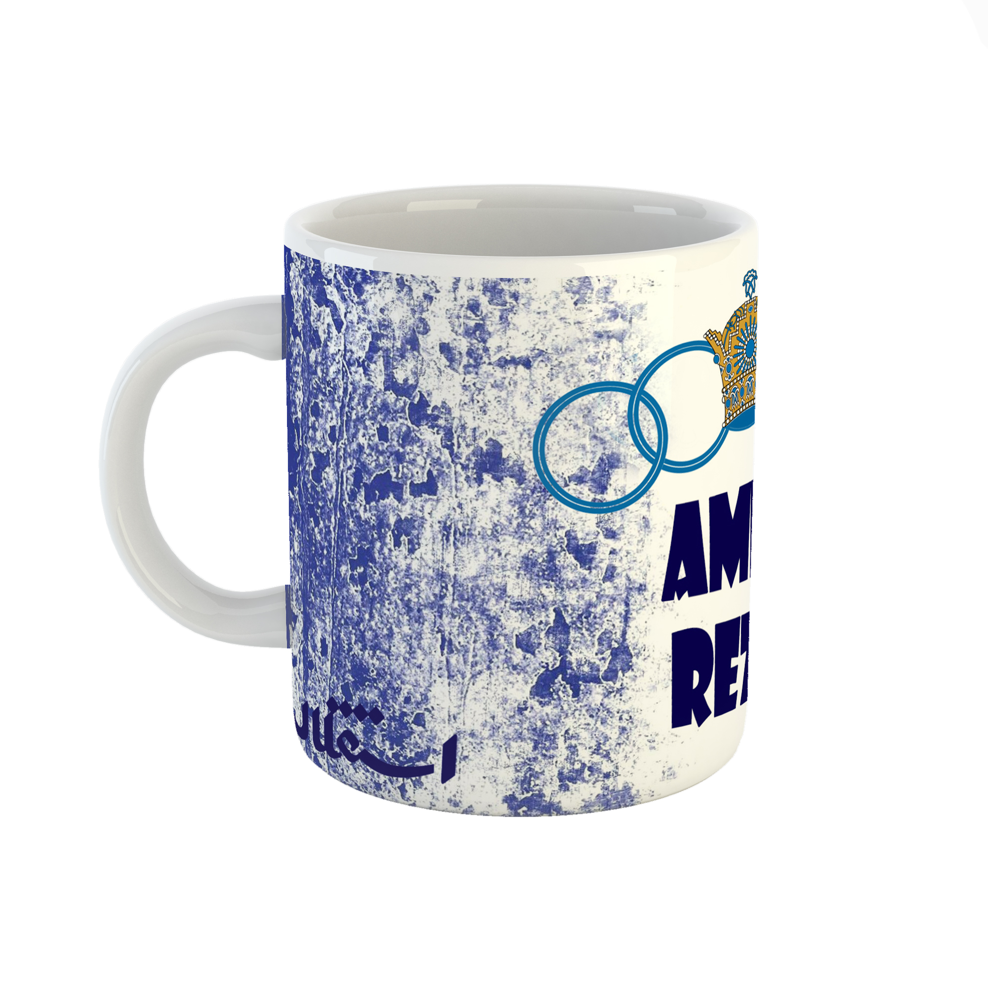 ماگ طرح اسم امیررضا مدل تیم استقلال کد 425