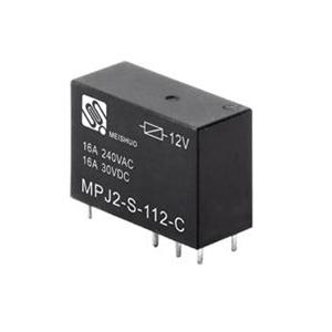 رله 12 ولت دو کنتاکت 16 آمپر MPJ2-S-112-C