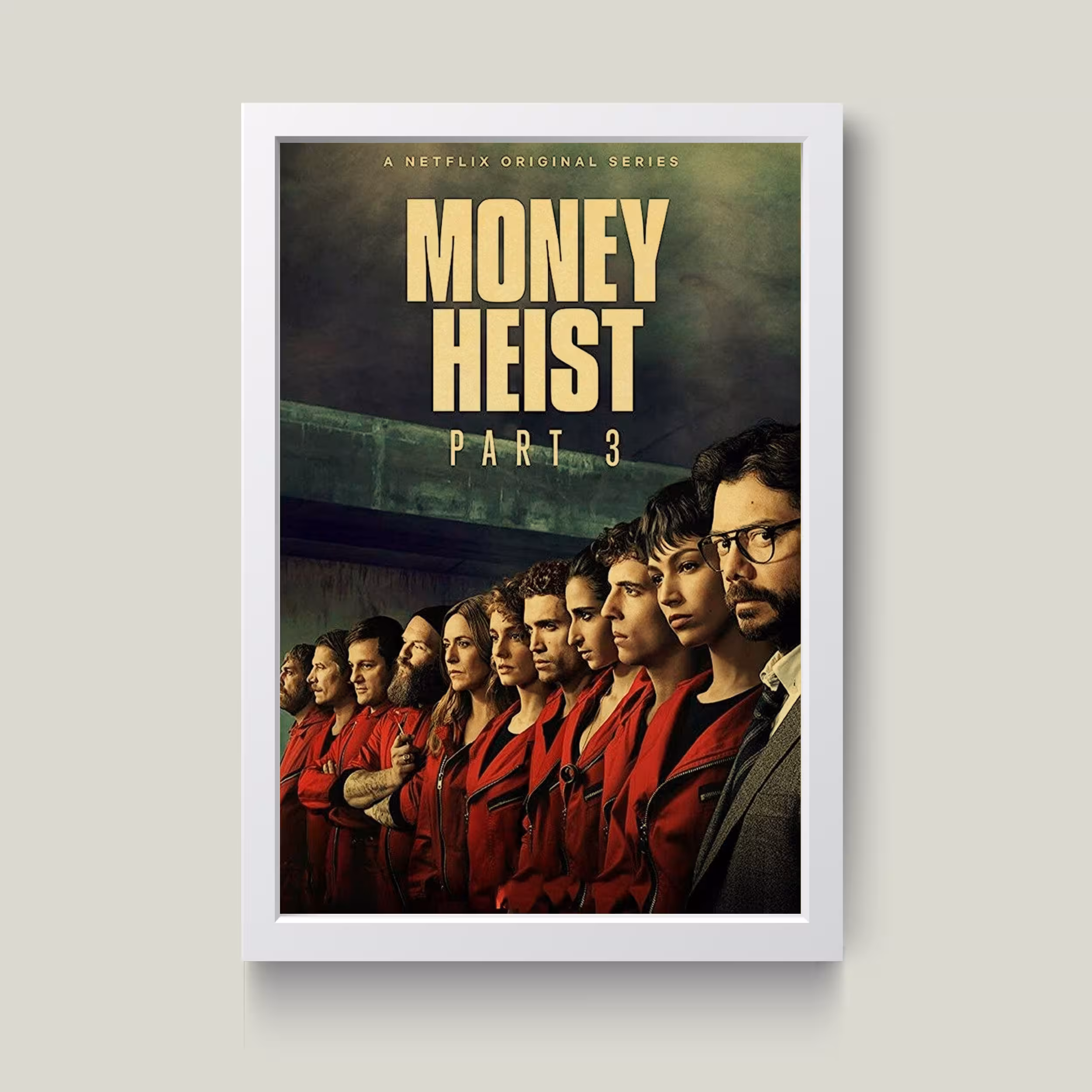 تابلو مدل Money Heist کد S1512-w