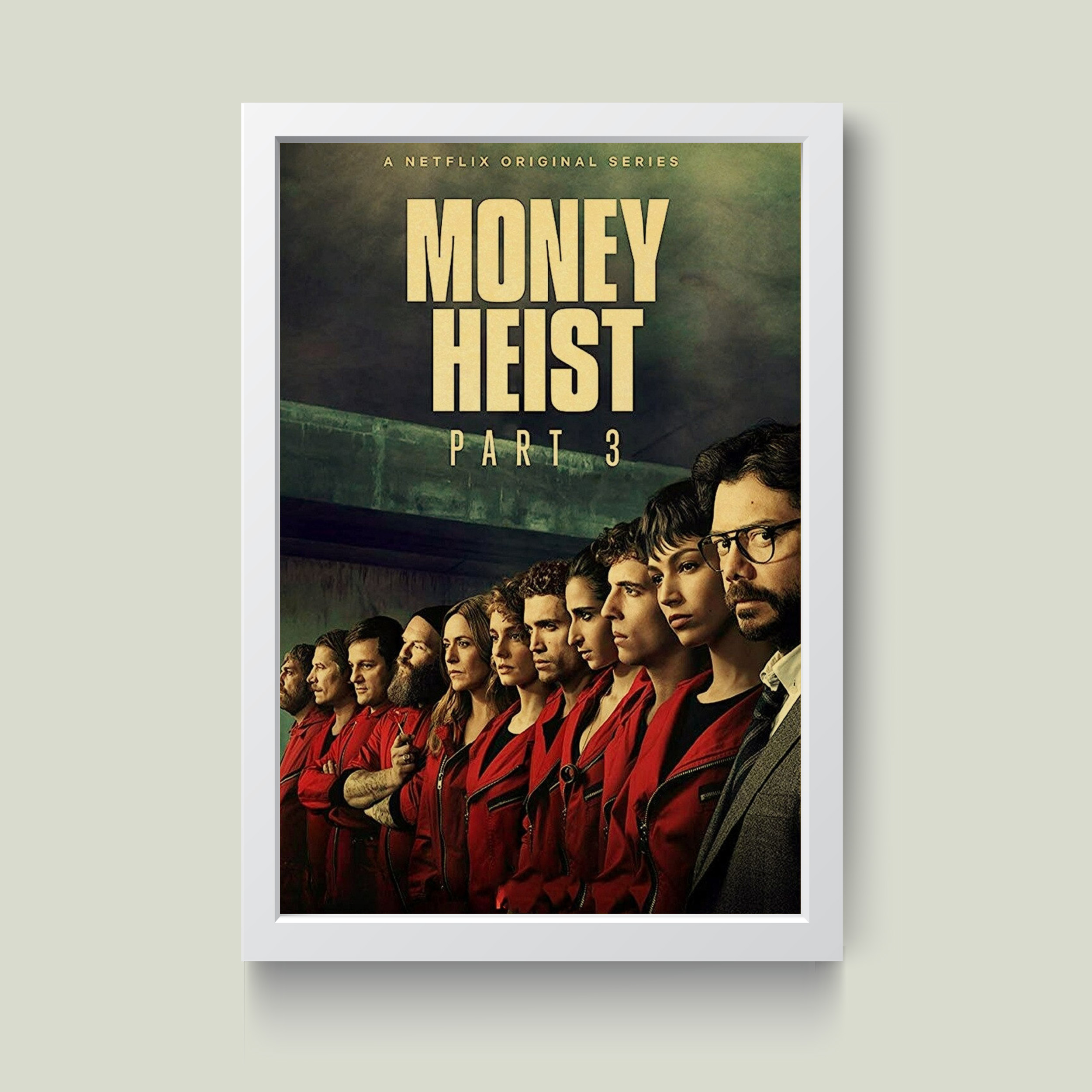 تابلو مدل Money Heist کد S1512-w
