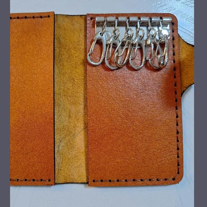 جاکلیدی چرم گاوی کد4522