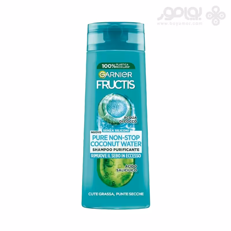 شامپو تصفیه کننده گارنیر مدل PURE NON-STOP حجم 250 میل