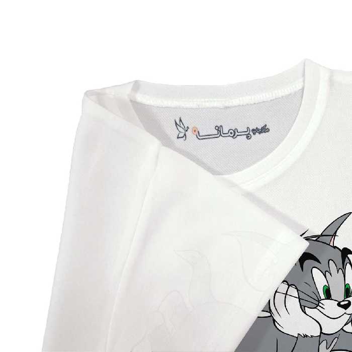 تی شرت بچگانه پرمانه طرح tom and jerry کد pmt.2980