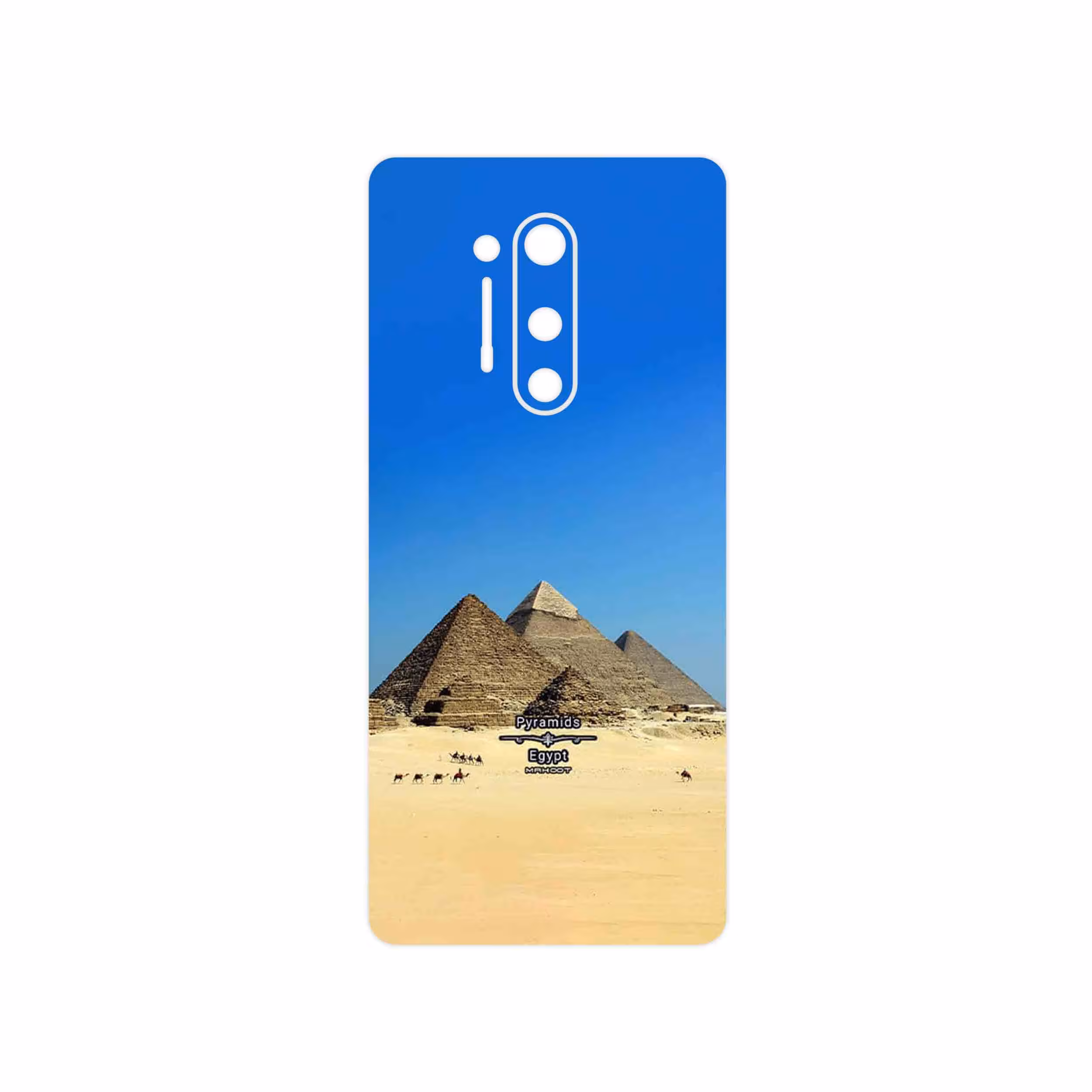 برچسب پوششی ماهوت مدل Pyramids of Egypt مناسب برای گوشی موبایل وان پلاس 8 Pro