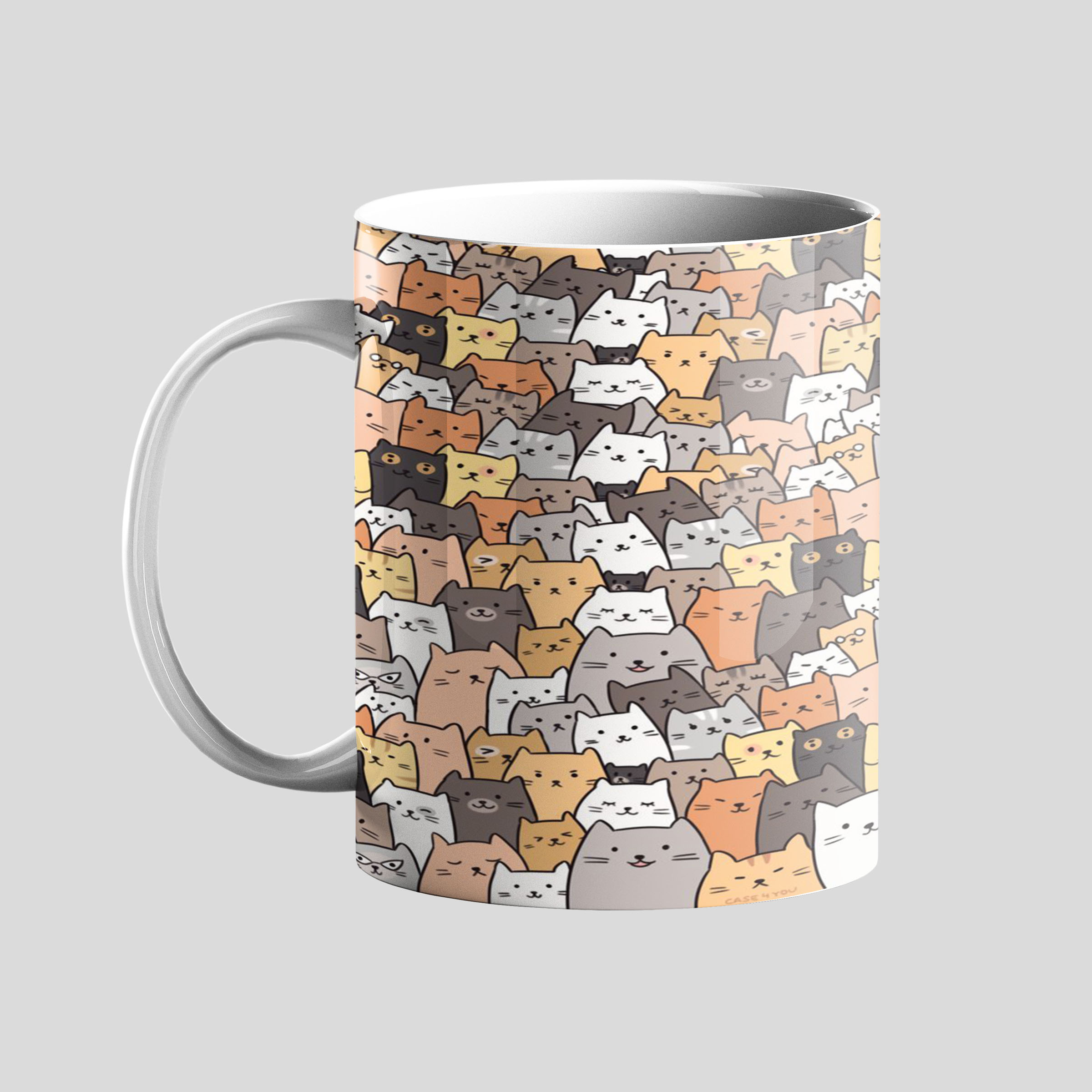 ماگ طرح گربه کد 26