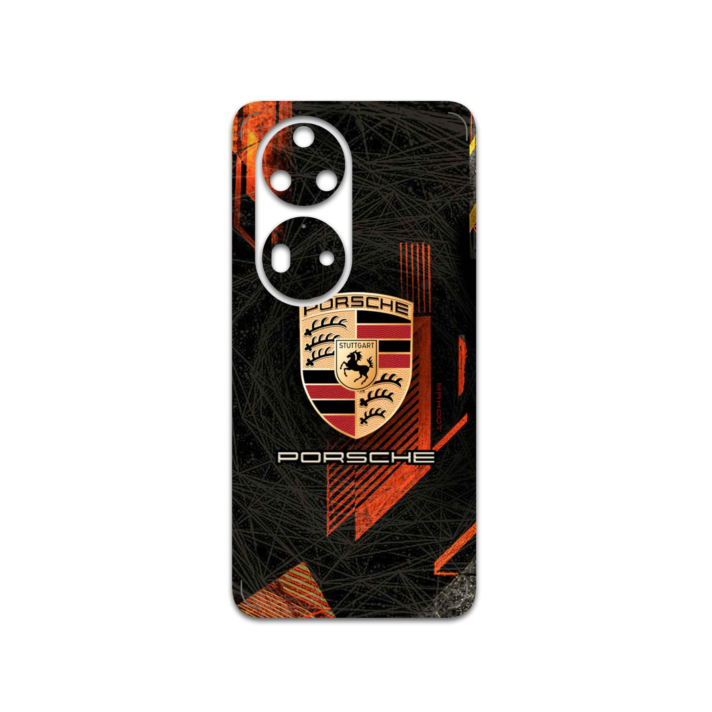 برچسب پوششی ماهوت مدل Porsche-Logo مناسب برای گوشی موبایل هوآوی P50 Pro