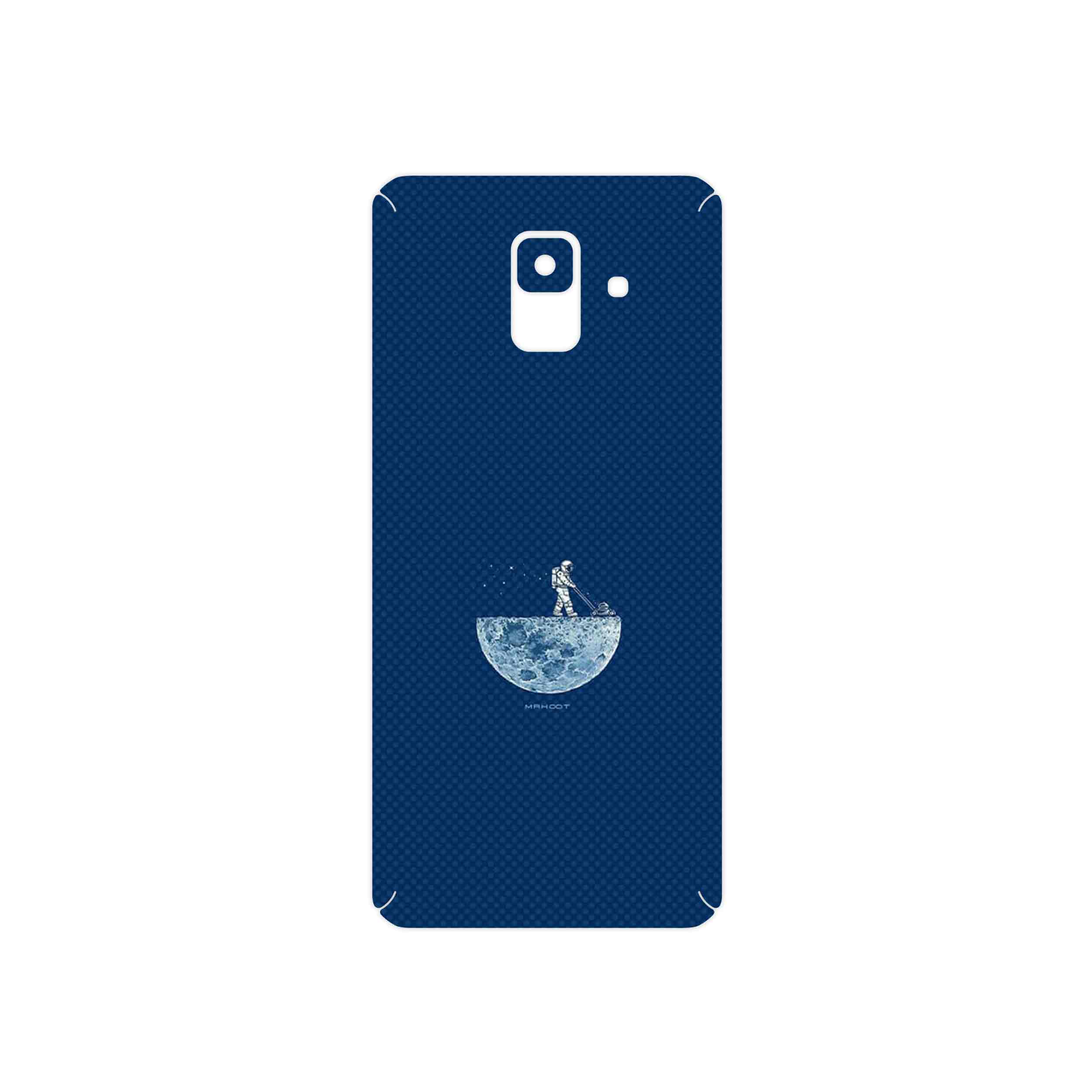 برچسب پوششی ماهوت مدل Minimal Gardener Astronaut مناسب برای گوشی موبایل سامسونگ Galaxy A6 2018