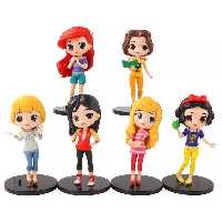 فیگور پرنسس های دیزنی Disney Princesses مجموعه 6 عددی
