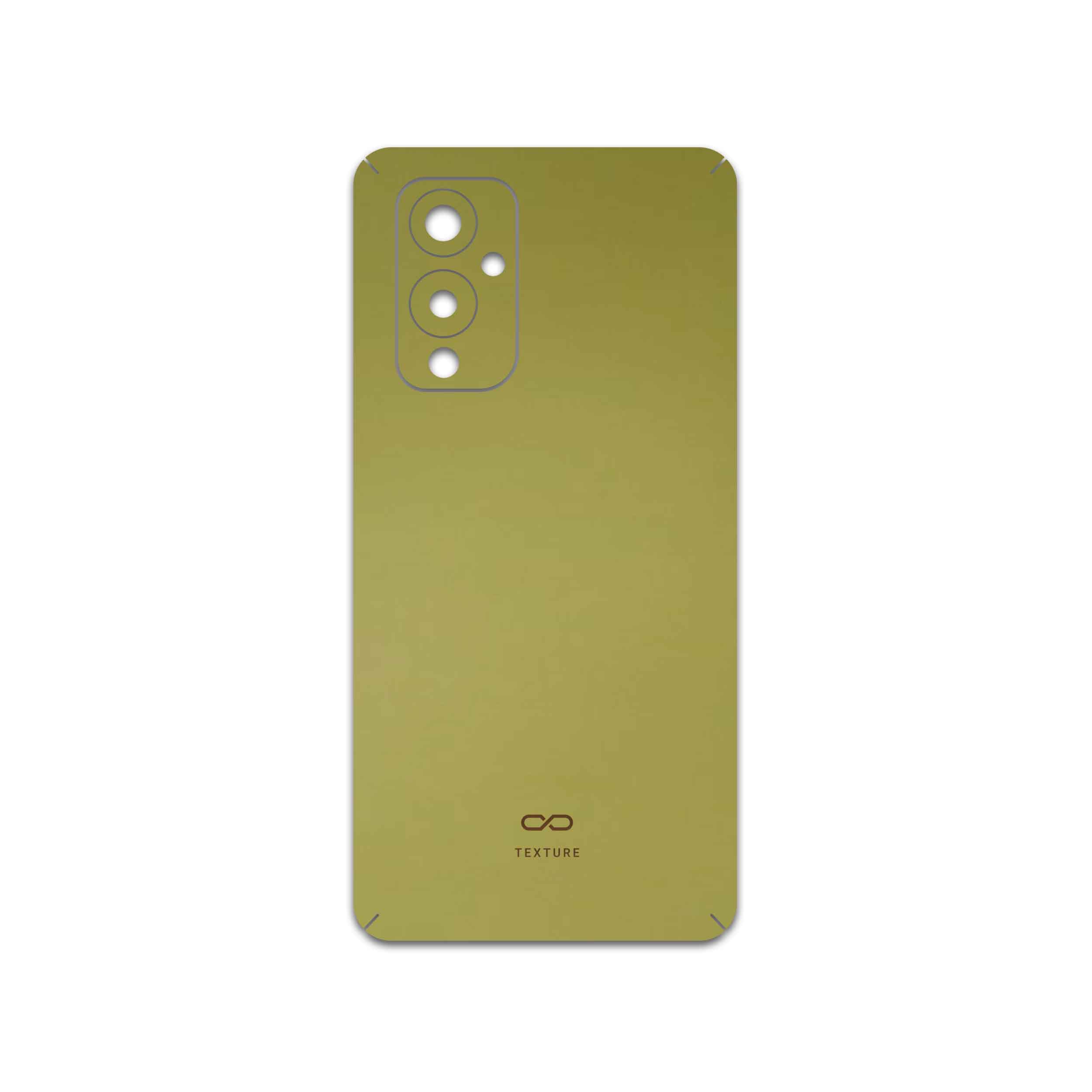 برچسب پوششی ماهوت مدل Matte-Gold مناسب برای گوشی موبایل وان پلاس 9