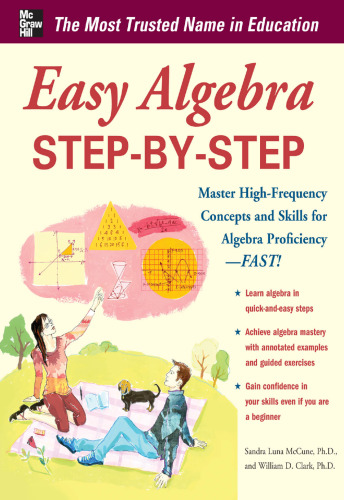 خرید و دانلود نسخه کامل کتاب Easy Algebra Step-by-Step