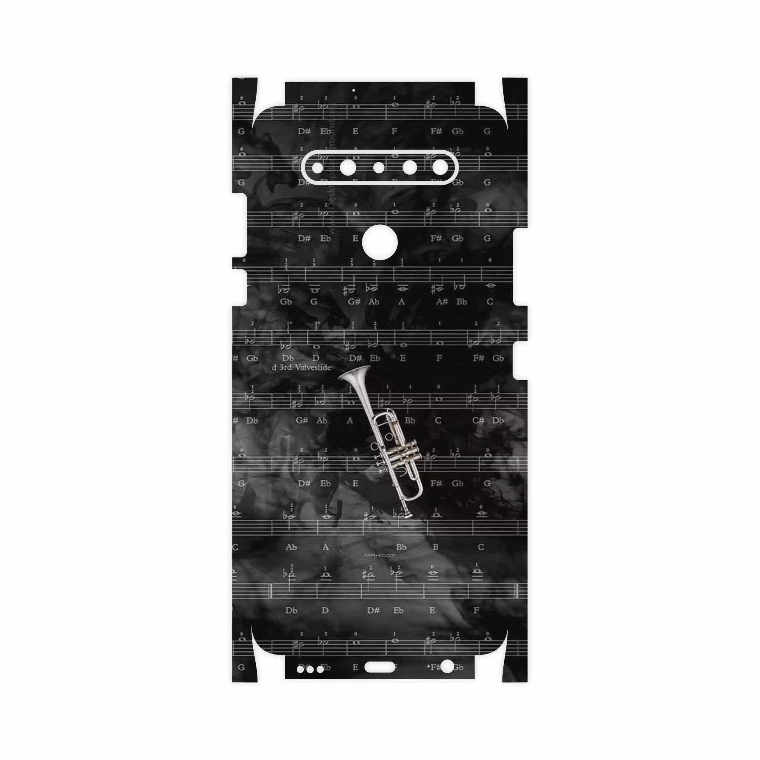 برچسب پوششی ماهوت مدل Trumpet-FullSkin مناسب برای گوشی موبایل ال جی K51s