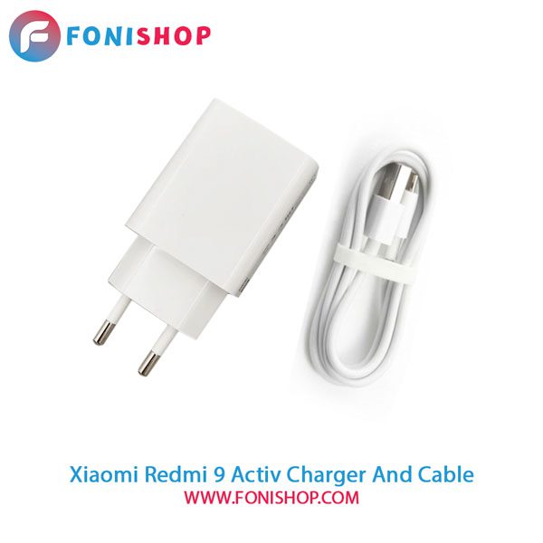 کابل و شارژر اصلی شیائومی Xiaomi Redmi 9 Activ